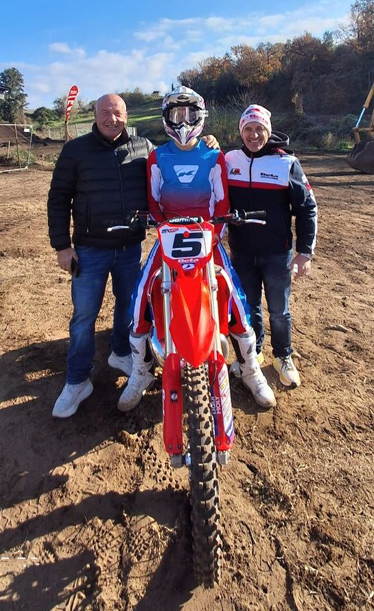 Branco Rispoli in mezzo a Lodovico Scardigli e Elio Marchetti