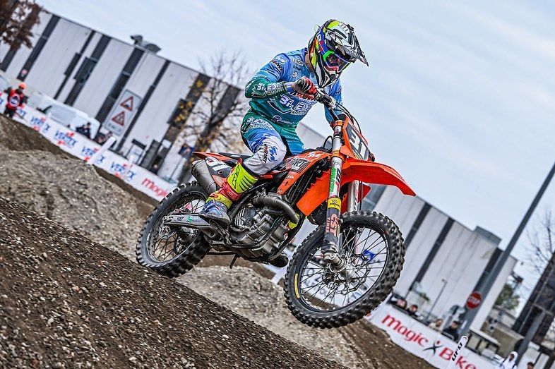 Francesco Bassi alla finale SX del MotoLive 2023