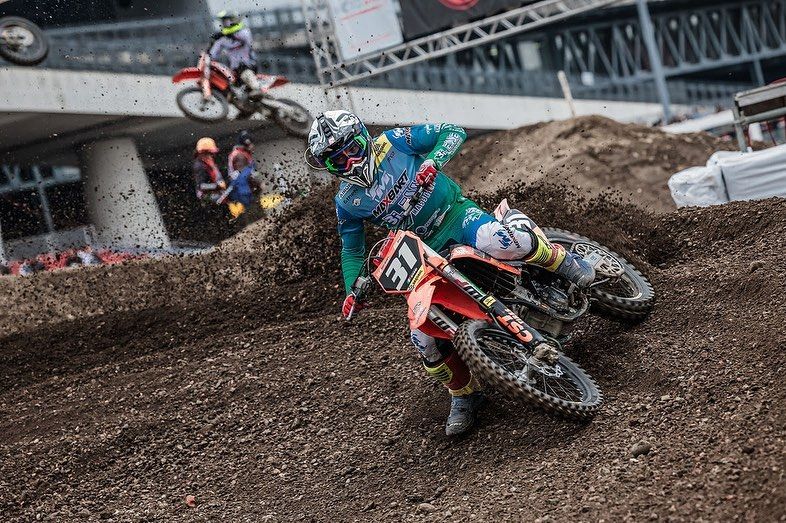 Francesco Bassi alla finale SX del MotoLive 2023