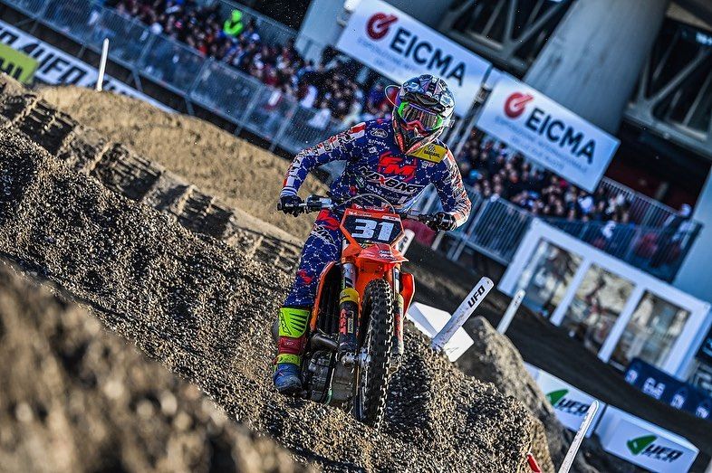 Francesco Bassi alla finale SX del MotoLive 2023