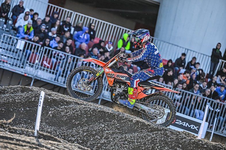 Francesco Bassi alla finale SX del MotoLive 2023