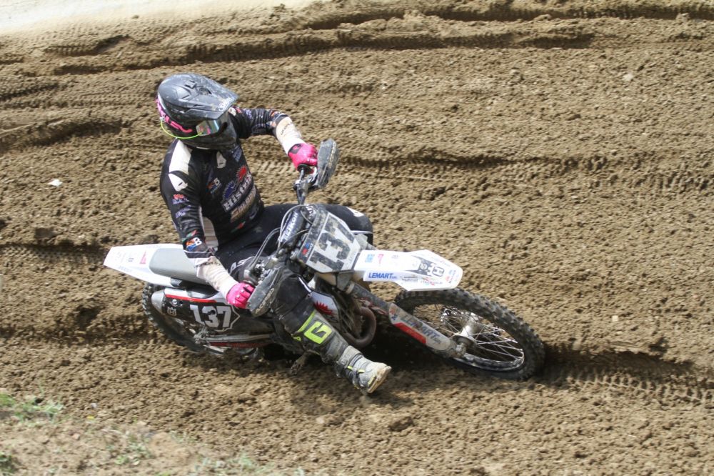 Lorenzo Fondelli in azione nel tricolore Ama al Santa Barbara