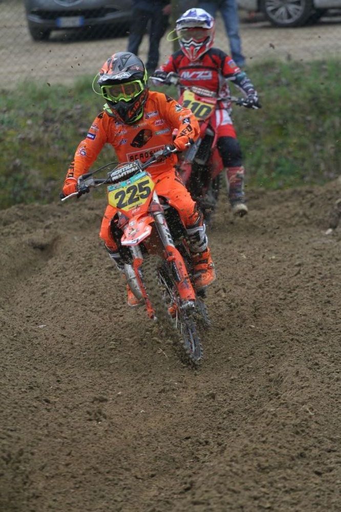 Manuel Milli sfiora il podio alla prova regionale MX a Gioiella