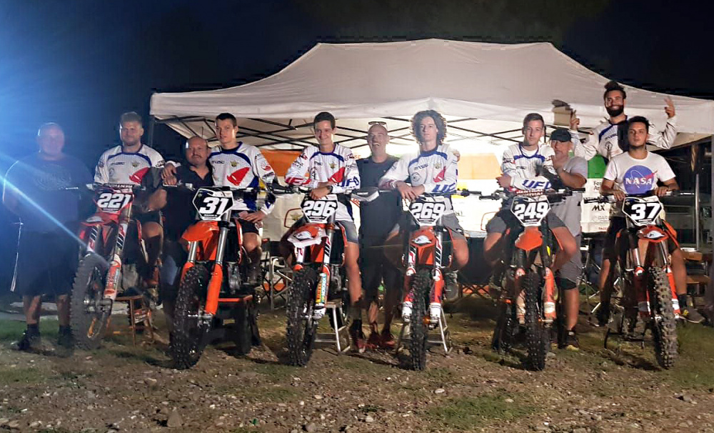 Foto di gruppo dal crossdromo Santa Rita lo scorso 22 settembre