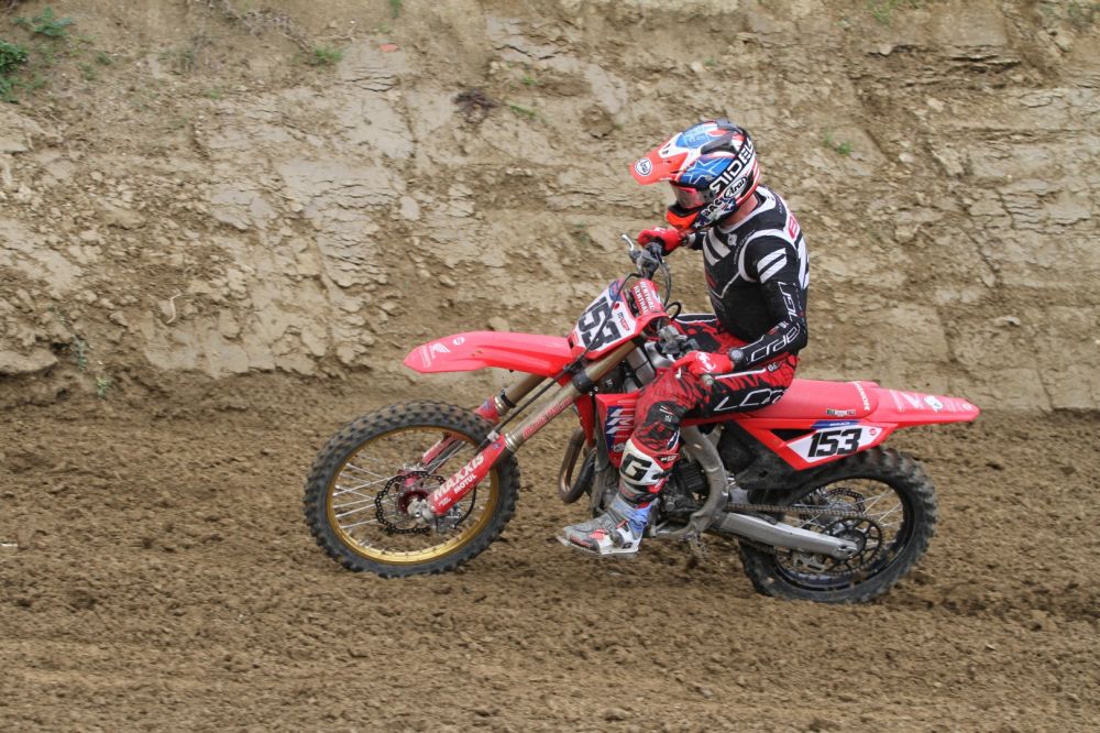 Riccardo Bindi sul podio a Gioiella