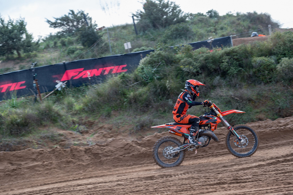 Valerio Lata in azione a Riola Sardo(ph Offroadproracing)