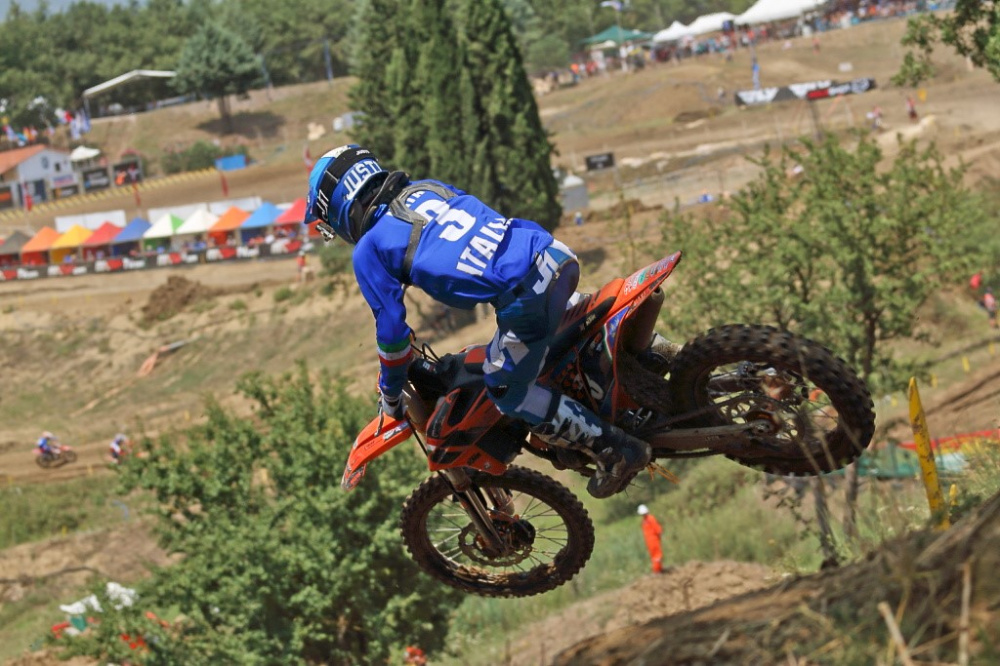 Valerio Lata in Grecia durante la gara _(ph MXGP)